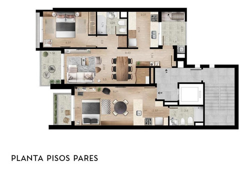 Imagen 27 de 29 de Departamentos Monoambientes Y 1 Dormitorio Grandes A Estrenar