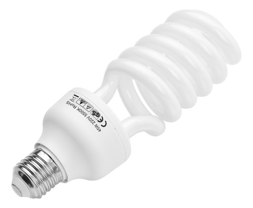 Bombilla Led 5500k Para Fotografía Fluorescente 45w