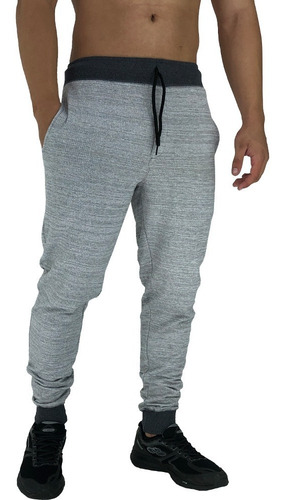 Imagem 4 de 6 de Kit 3 Calças De Marca Masculinas Em Moletom Recorte Jogger