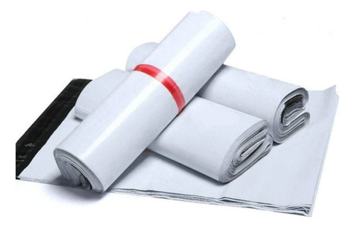 Envelope Plastico Correios Sedex 19x25 250 Lacre Branco