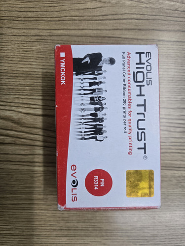 Ribbon Evolis R3314 Ymckok (Usado)
