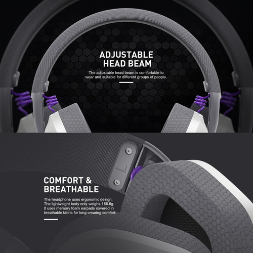 Havit, Auriculares Plegables Inalámbricos, Auriculares Supra