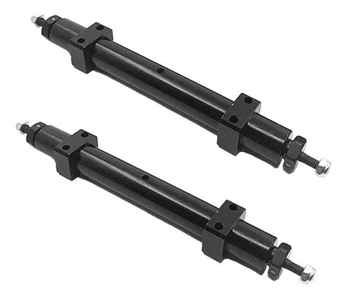 2 Ejes Metálicos Sin Motor De 120 Mm/140 Mm Para Remolque 1/