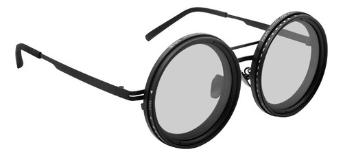 . Lentes De Sol Redondos Polarizados Con Tinte Ajustable