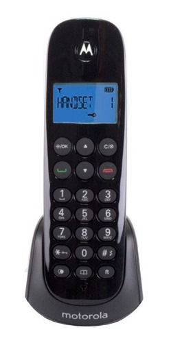 Teléfono Motorola M700CA inalámbrico - color negro
