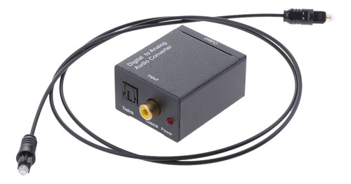 Adaptador Digital Spdif Toslink Coaxial A De Audio Analógico