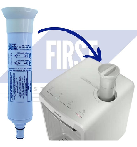 Filtro Agua Tampa Branca Para Purific. Consul Cpb33 Cix08ax