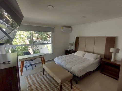Casa En Condominio Amueblada Y Con Alberca, En Jiutepec Morelos.