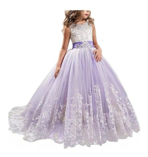 Vestido De Princesa Para Boda Cumpleaños De Niñas