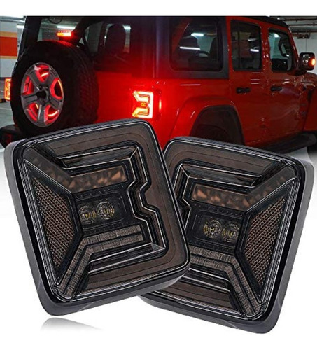 Audexen Luces Traseras Led Compatibles Con Jeep Wrangler 