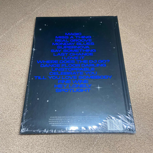 Kylie Minogue Cd Disco Deluxe Book Edición Limitada