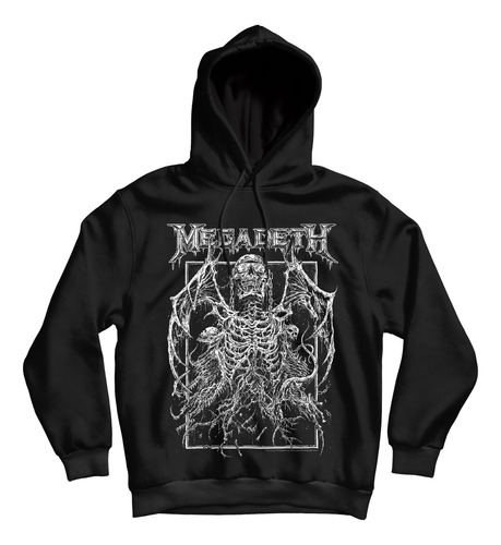 Megadeth Hoodie Oficial Demonic Vic Rock Activity