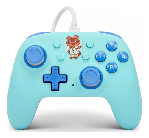Control Alambrico Para Nintendo Switch Nano Animal Crossing