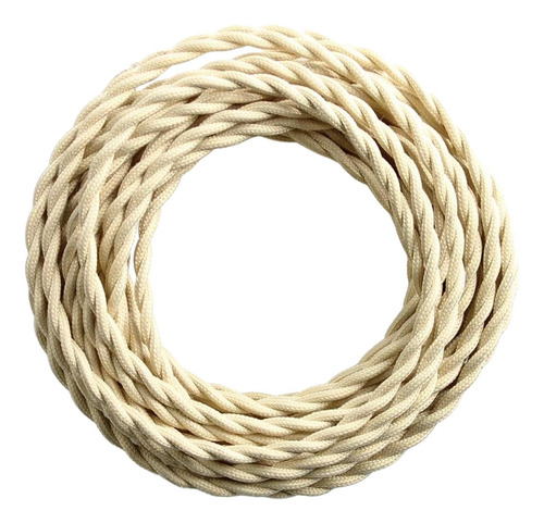 Cable De Luz Colgante, Cable De Lámpara, 5 M, Retro, Beige