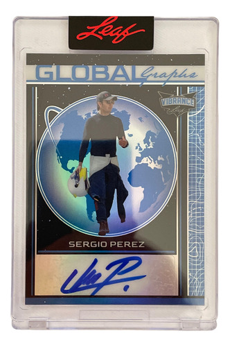 Autografo Checo Perez Card Autografiada Firmada Leaf #2 De 8 (Usado)