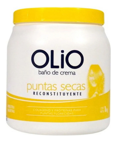 Olio Baño De Crema Puntas Secas Reparación Y Nutrición 1kg