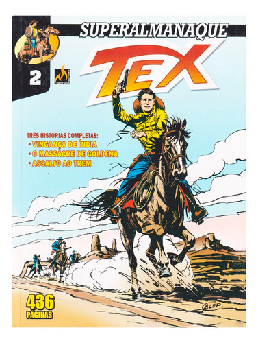 Hq Tex Super Almanaque Com 3 Histórias Completas - Volume 2