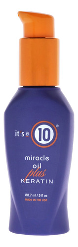 Crema Para Peinar Its A 10 Miracle Oil Plus Keratin, 90 Ml,