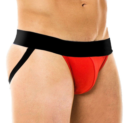 Zunga / Sunga Jockstrap Rojo Clandestine 8529 - Fun*