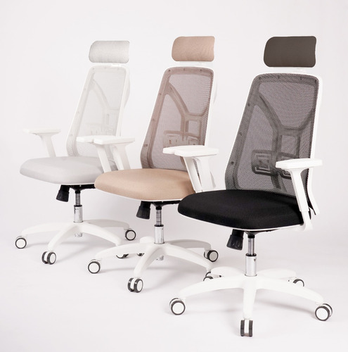 Imagen 7 de 7 de Sillón Ergonómico Tokio Regulable White Edition
