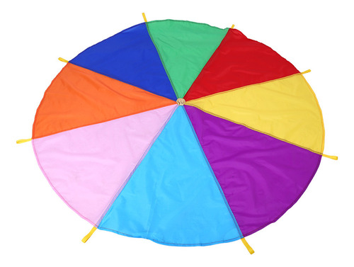 Paracaídas Para Juegos Al Aire Libre, 8 Asas, 2 M De Diámetr