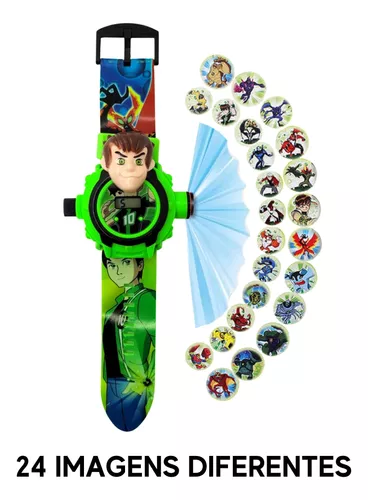 Boneco 3D e Relógio pra Montar do Ben 10