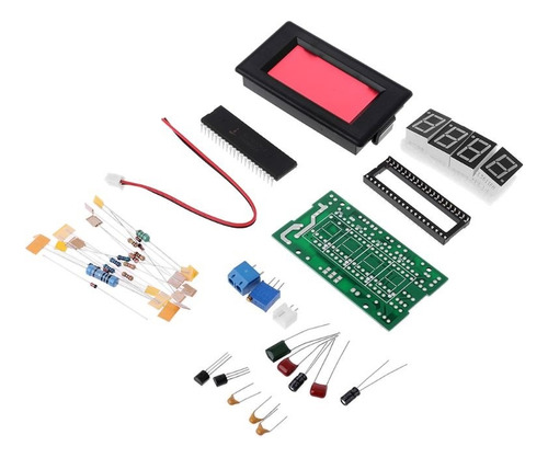 Kit Amperímetro Digital Com Ci Icl7107, Com 4 Dígitos