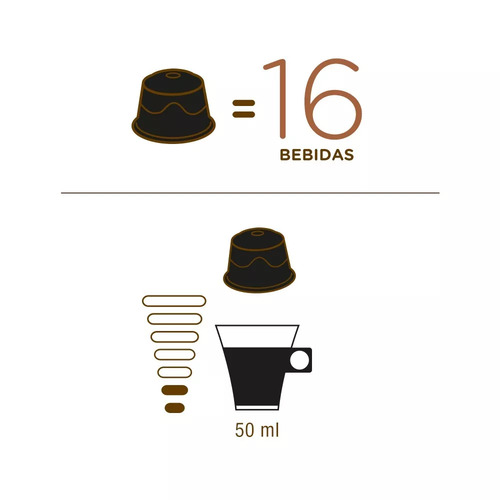 Capsulas Nescafé Dolce Gusto espresso intenso 16 unidades