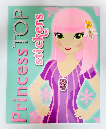 Princess Top: Stickers, De Claudia Grez. Série Stickers Editora Girassol, Capa Mole, Edição Regular Em Português