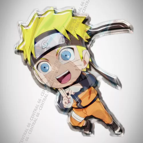 Adesivo Desenho Naruto Shippuden Naruto Uzumaki M02 Resinado