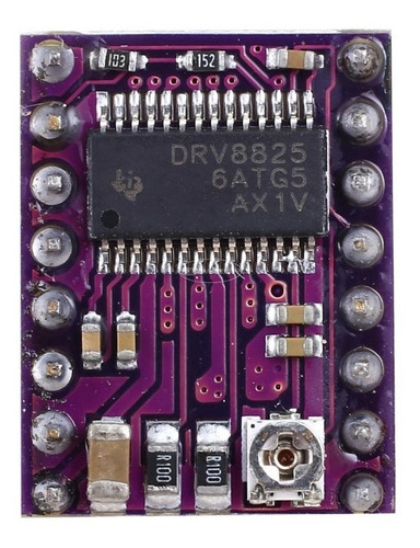2 Driver Motor De Passo Drv8825 Tmc2208 Tmc2225 A4988