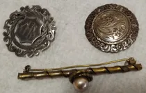 Comprar Antiguos Broches Vintage Prendedores En Lote X 3