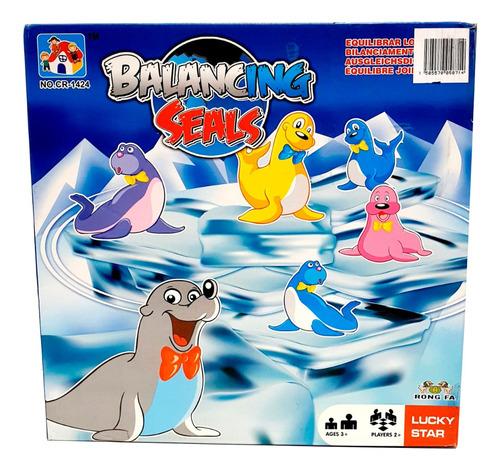 Juego De Mesa Focas En Equilibrio Balancing Seals