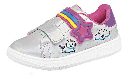 Tenis Casual De Baby Cats Para Niña Blanco 624513 T6