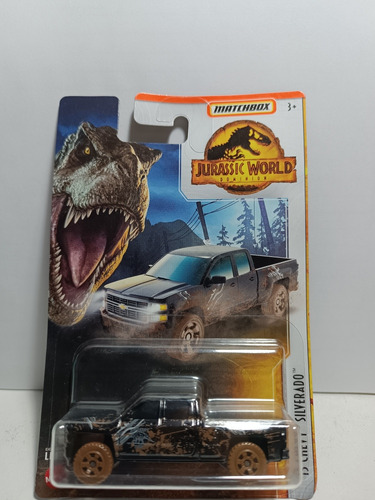 Camioneta Matchbox - '15 Chevy Silverado - Jurassic World 