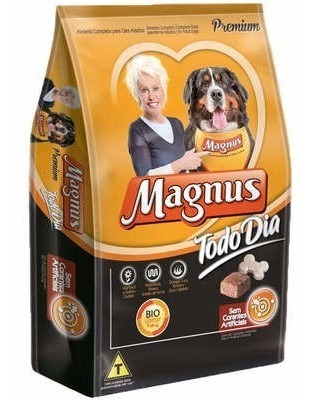 Ração Magnus Todo Dia Para Cães Adultos 25 Kg