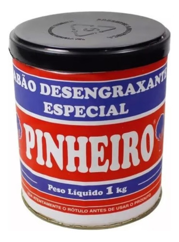 Sabao Desengraxante 1kg Pinheiro