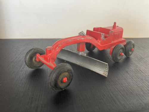 Tootsietoy Road Grader Caterpillar Metal 1/32 Vintage 1960s