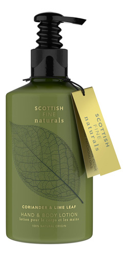 Scottish Fine Naturals - Locion Corporal Y Cilantro De Hoja