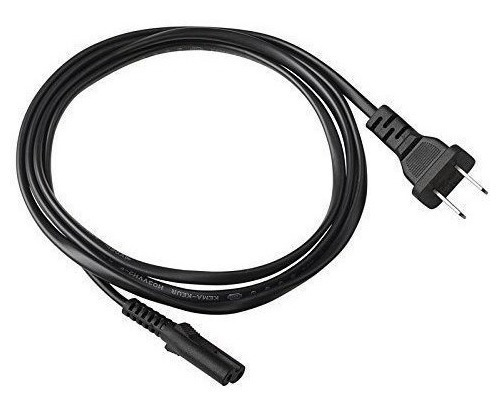 Nicetq Us 2prong Ac Power Cord Cable De Repuesto Para Tcl