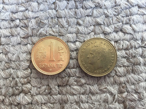 Moneda Española 1 Peseta Mundial 1982