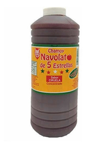 Chamoy Navolato 5 Estrellas Sabor Ciruela