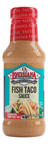Salsa Louisiana Para Aderezar Tacos De Pescado Camarón 298g