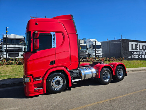 Scania R450 6x2 Highline Ano 19 Teto Alto Automático Ar Cond