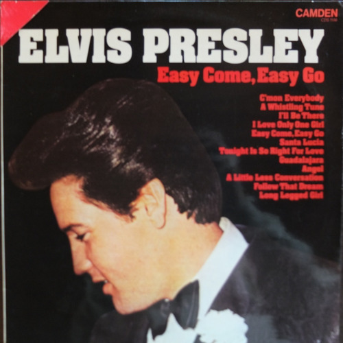 Vinilo Elvis Presley Easy Come, Easy Go Bte2