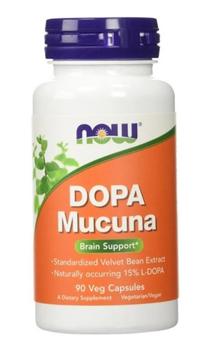 Dopa Mucuna Apoco Cerebral Now 90 Capsulas Stock