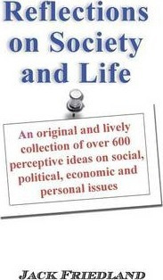 Libro Reflections On Society And Life - Jack Friedland