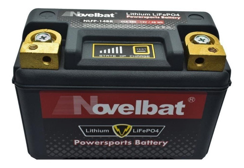 Bateria Novelbat Lithio Nlfp14br 12v Reem Ytx7abs Ytz10s