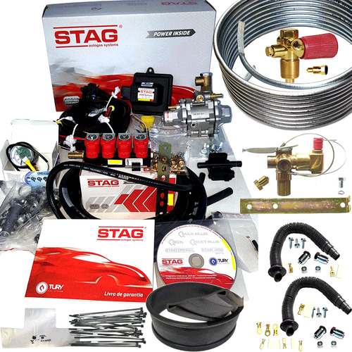 Melhor Kit Geração 5 Stag Gosfast Tury Gas Valvulas E Pecas