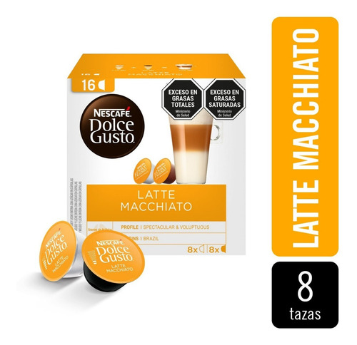 Cápsulas Nescafé Dolce Gusto Latte Macchiato